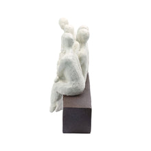 Load image into Gallery viewer, Abstract Seated Figures Sculpture
