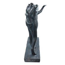 Load image into Gallery viewer, Dancing Frog Trio Sculpture

