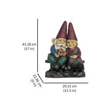 Load image into Gallery viewer, 75575 - GNOME OLD COUPLE ON BENCH
