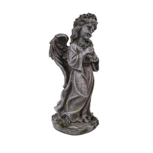 Load image into Gallery viewer, 75583-GY - ANGEL CHILD STANDING HOLDING BIRD
