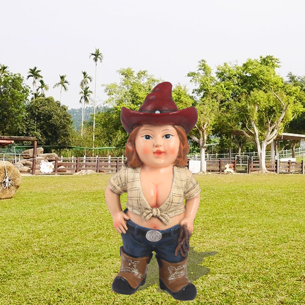 75616-06 - COWGIRL GNOME WOMAN