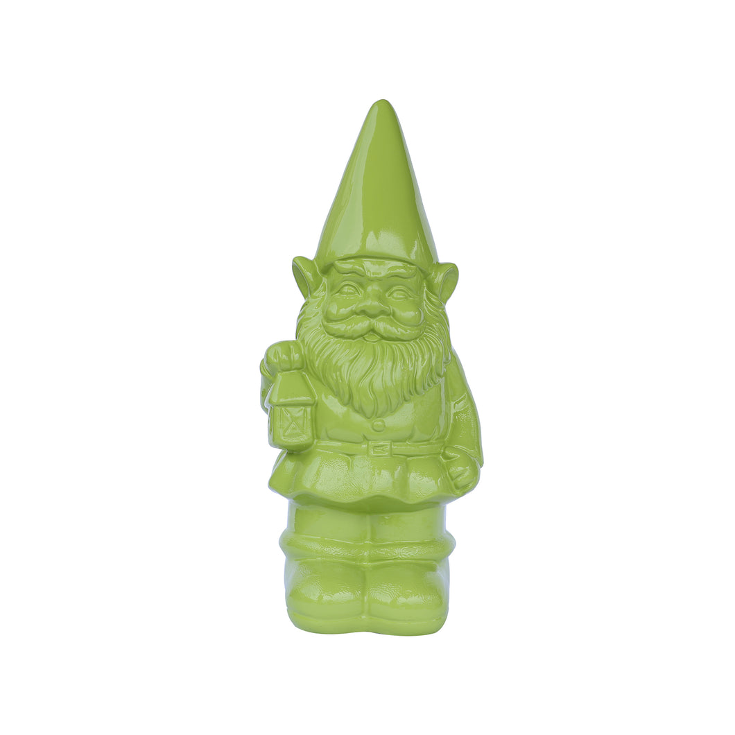 GNOME AND LANTERN DECOR