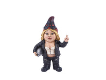 Load image into Gallery viewer, GNOME BIKER WOMAN W/HELMET- GNOMAD (HI-LINE EXCLUSIVE)
