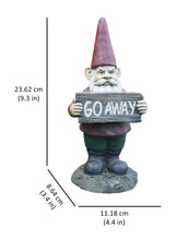 Load image into Gallery viewer, 75616-N - GNOME HOLDS GO AWAY SIGN
