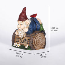 Load image into Gallery viewer, 75616-T - GNOME CRAWLING OVER TREE TRUNK (HI-LINE EXCLUSIVE)
