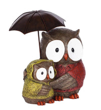 Load image into Gallery viewer, 75618-F - OWL-MOMMY AND KIDDY UNDER UMBRELLA (HI-LINE EXCLUSIVE)
