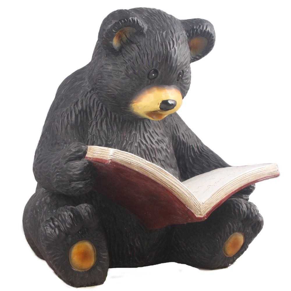 BEAR CUB  READING A BOOK