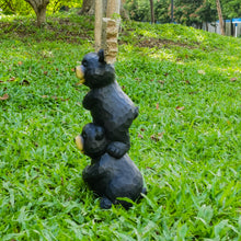 Load image into Gallery viewer, 75619-Q - Stacking Bears with Welcome Sign for Garden or Home
