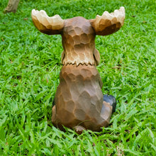 Load image into Gallery viewer, 75624-C - Sitting Moose Garden Statue Decor
