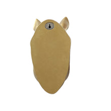 Load image into Gallery viewer, 75642-B-GD - Rhinoceros Head Wall Mount Art Gold Color
