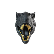Load image into Gallery viewer, 75642-C-BK - Dinosaur Head Sculpture Black Color Wall Mounted Ornament
