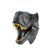 Load image into Gallery viewer, 75642-C-BK - Dinosaur Head Sculpture Black Color Wall Mounted Ornament
