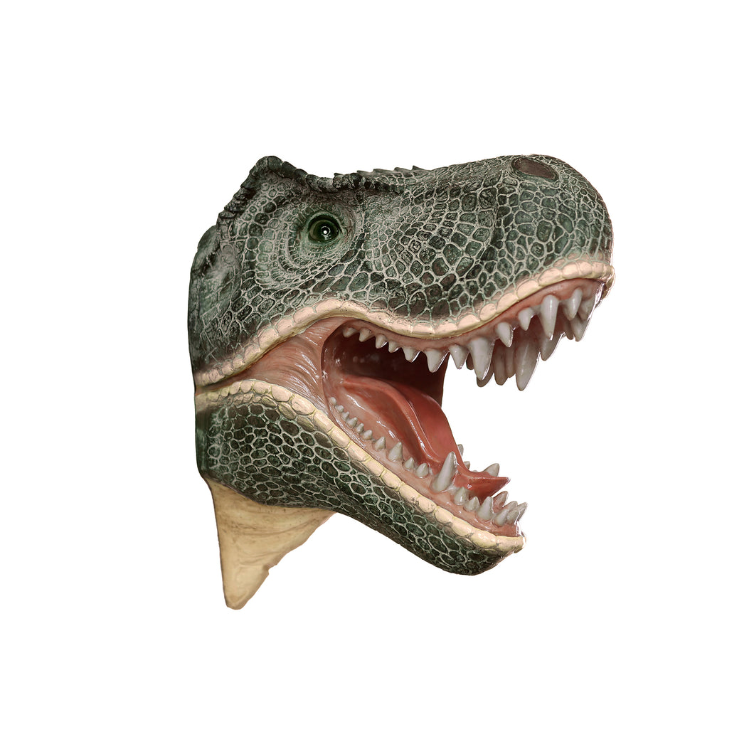 75642-C - Dinosaur Head Sculpture Wall Mounted Ornament