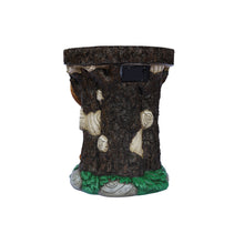 Load image into Gallery viewer, 75643-A - Solar Elk Statue Stump Plant Stand
