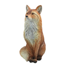 Load image into Gallery viewer, Seated Fox Sculpture
