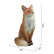 Load image into Gallery viewer, Seated Fox Sculpture
