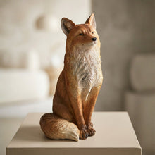 Load image into Gallery viewer, Seated Fox Sculpture
