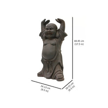 Load image into Gallery viewer, 77074-BR - CLAYFIBRE-BUDDHA W/HANDS UP
