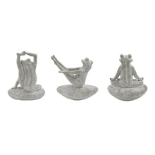 Load image into Gallery viewer, Yoga Frog Figurine Set

