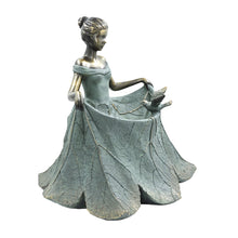 Load image into Gallery viewer, Leaf Dress Lady Bird Feeder
