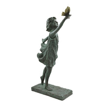 Load image into Gallery viewer, Girl with Butterfly Sculpture
