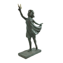 Load image into Gallery viewer, Girl with Butterfly Sculpture
