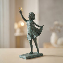 Load image into Gallery viewer, Girl with Butterfly Sculpture
