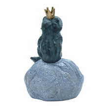 Load image into Gallery viewer, Frog Prince Welcome Garden Statue
