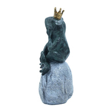 Load image into Gallery viewer, Frog Prince Welcome Garden Statue
