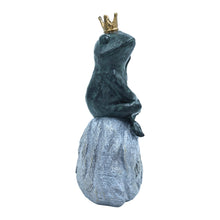 Load image into Gallery viewer, Frog Prince Welcome Garden Statue
