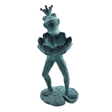 Load image into Gallery viewer, Frog Prince Bird Feeder
