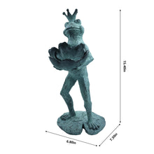Load image into Gallery viewer, Frog Prince Bird Feeder
