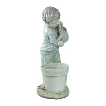 Load image into Gallery viewer, Boy with Watering Can Planter Statue
