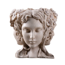Load image into Gallery viewer, 77190 - Lady Head Bust Flower Planter Plant Pot
