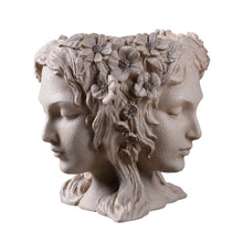 Load image into Gallery viewer, 77190 - Lady Head Bust Flower Planter Plant Pot
