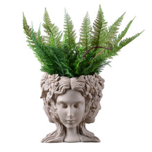 Load image into Gallery viewer, 77190 - Lady Head Bust Flower Planter Plant Pot

