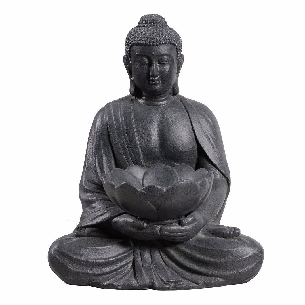 Meditating Buddha With Lotus Planter