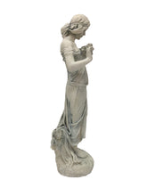 Load image into Gallery viewer, 77198 - GIRL W/ FLOWERS STATUE
