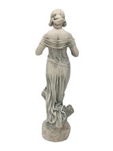 Load image into Gallery viewer, 77198 - GIRL W/ FLOWERS STATUE
