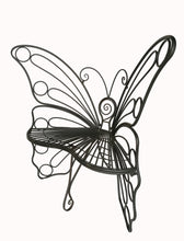 Load image into Gallery viewer, 78617-BK - METAL GARDEN DECOR-BUTTERFLY CHAIR-ANTIQUE BLACK
