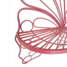 Load image into Gallery viewer, 78617-PK - METAL GARDEN DECOR-BUTTERFLY CHAIR-PINK
