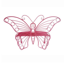 Load image into Gallery viewer, 78620-PK - METAL GARDEN DECOR-BUTTERFLY BENCH-PINK
