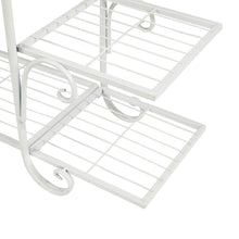 Load image into Gallery viewer, 78672-B-WT - 5 TIER PLANT STAND STEPS - WHITE
