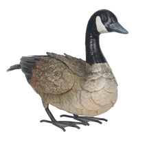 Load image into Gallery viewer, Metal Canadian Goose Statue
