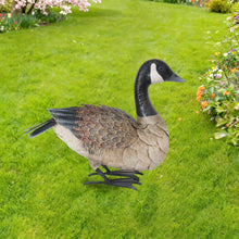 Load image into Gallery viewer, Metal Canadian Goose Statue
