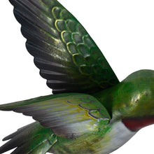 Load image into Gallery viewer, Metal Humming Bird Statue
