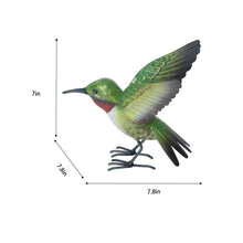Load image into Gallery viewer, Metal Humming Bird Statue
