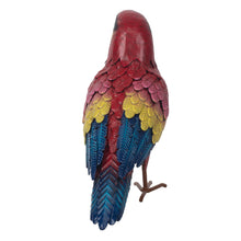 Load image into Gallery viewer, Metal Scarlet Macaw Statue
