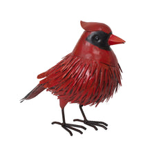 Load image into Gallery viewer, Metal Cardinal Statue
