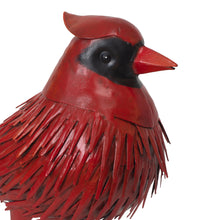Load image into Gallery viewer, Metal Cardinal Statue
